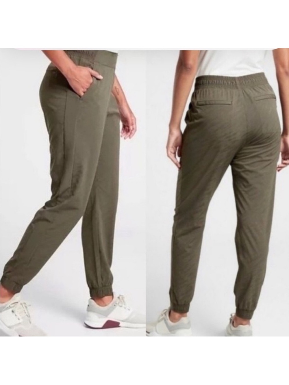 Athleta‎ Brooklyn textured Jogger size 6